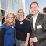 Arlette Hofstad (Eriks), Daphne van Oppenraaij (Suez Recycling & Recovery) en Bart van Kempen (Eriks)
