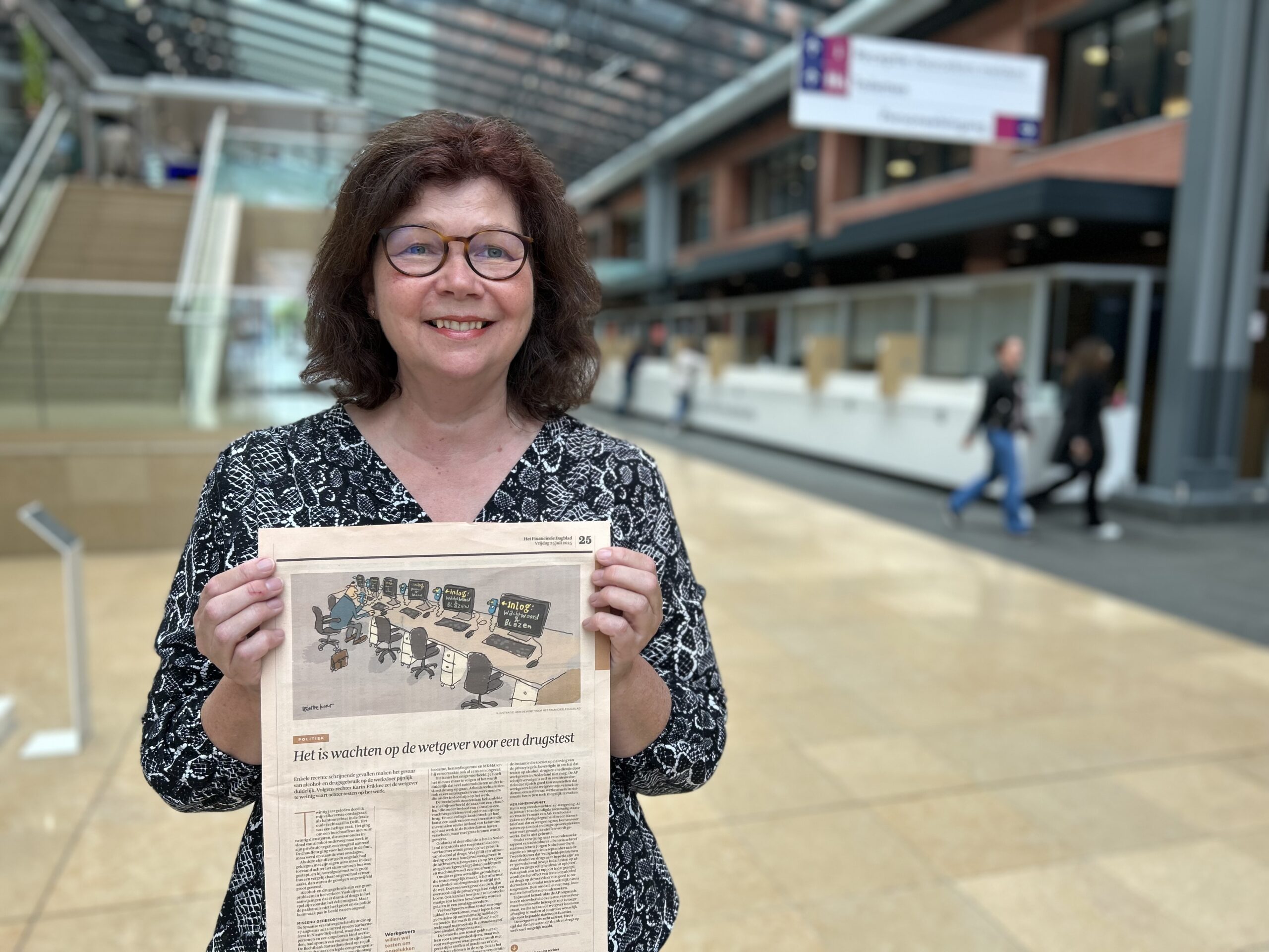 Karin Frikkee over drank en drugs op het werk - Mr. Online