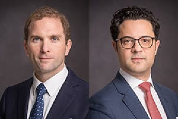 Edouard d’Anterroches en Victorien Hémery. Foto: AKD