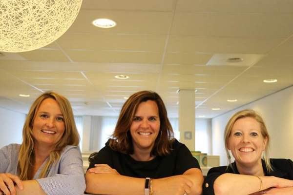 Mireille Schouten, Inge Saat en Ellen Hiemstra