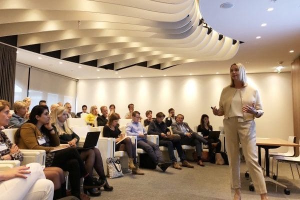 Workshop Blockchain - Sandra van Heukelom-Verhage (foto: Pels Rijcken)