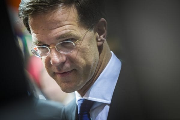 Portrait of Mark Rutte