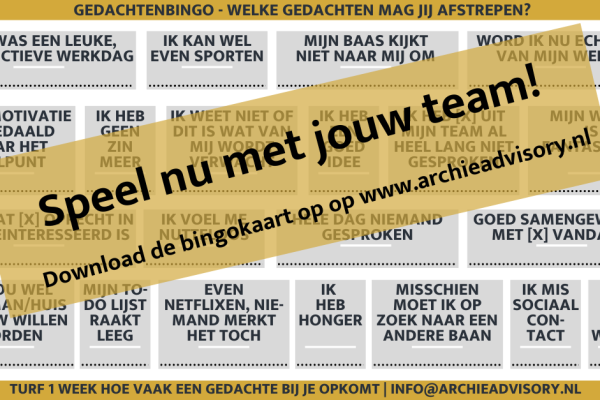 Gedachtenbingo - Archie Advisory