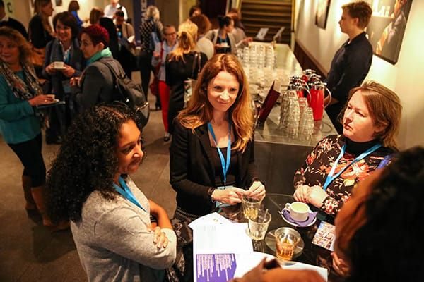 Netwerken tijdens Paralegal Day. Foto Legadex