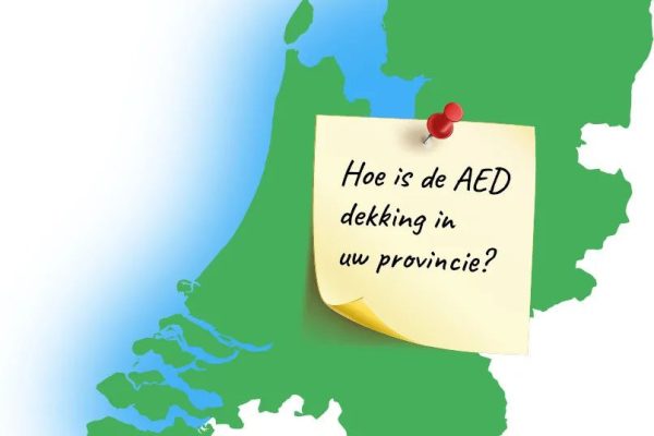 AED dekking in provincie AEDmaster