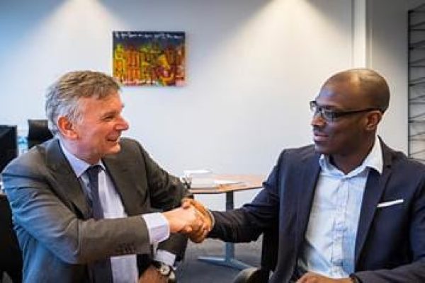 Herman Bolhaar en Mitchell Esajas