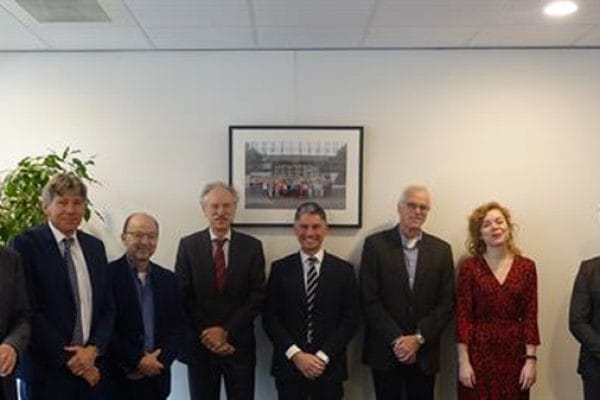 Bestuursleden van CRvB met de klankbordgroep