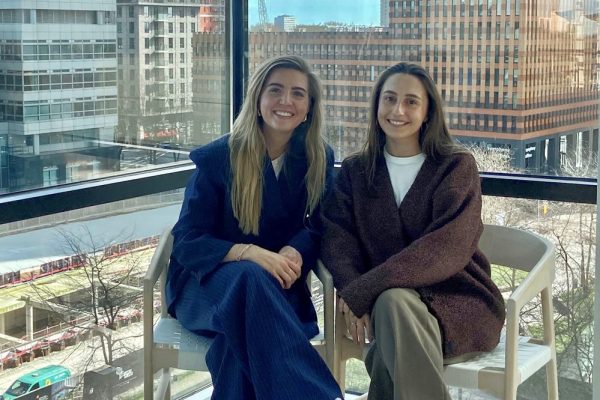 Naomi van der Wal en Stephanie Leenaars