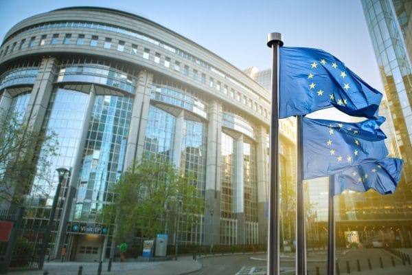 Het Europees Parlement in Brussel (Depositphotos)