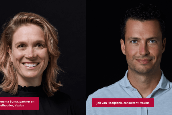 Judith van Haersma Buma (Voxius) en Job van Hooijdonk (Voxius)
