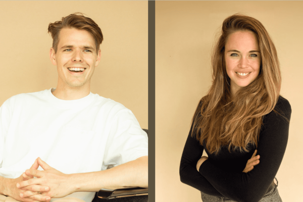 Danny Hoekzema en Marieke Faber