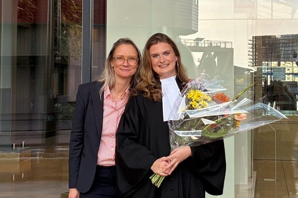 Vivian van der Kuil (patroon) en Valerie Vogel