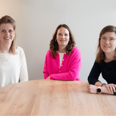 Ellen van Roosmalen, Priscilla van Haastrecht en Roos Blom