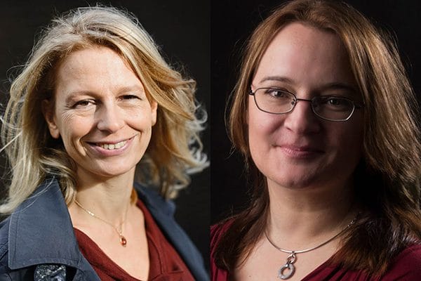 Natali Helberger (UvA) en Xandra Kramer (EUR)