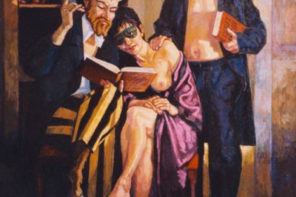 Foto rechtbank Overijssel/Schilderij Jan en Joep Gierveld