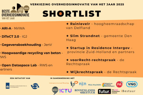Twee Rechtspraak-initiatieven op shortlist ‘Beste overheidsinnovatie van het jaar’ - Mr. Online