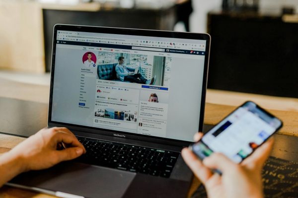 Social media stockfoto