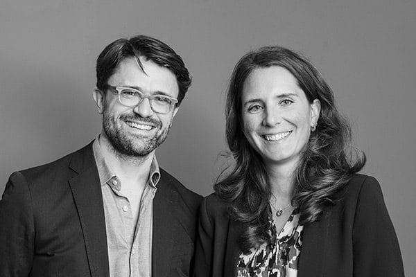 Jens van den Brink en Georgina Nühn