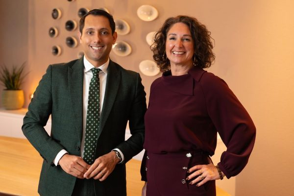 Yvo Rampersad en Carina de Bruin