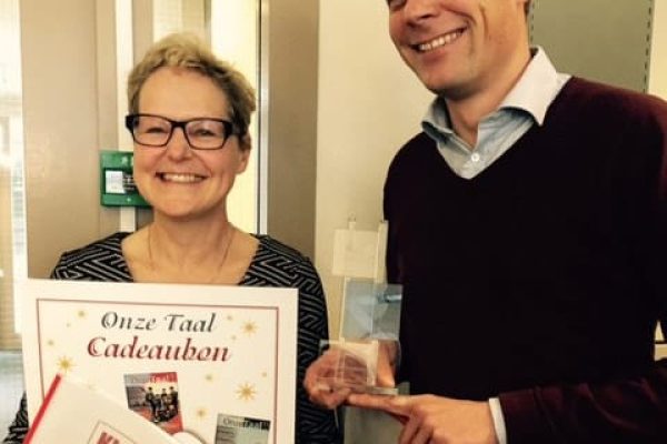 Hansje Loman en Hans Braam. Foto Raad voor de rechtspraak