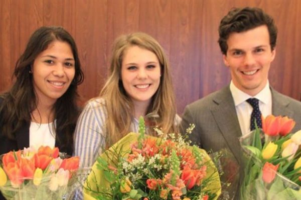 Vlnr Jurney Tromp, Bo te Baerts en Rolf Limburg. Foto Openbaar Ministerie